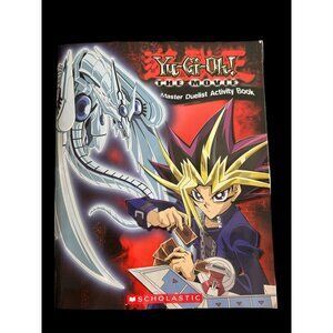 Yu-Gi-Oh! The Movie‎ Master Duelist Activity Book Scholastic 1996 With Poster